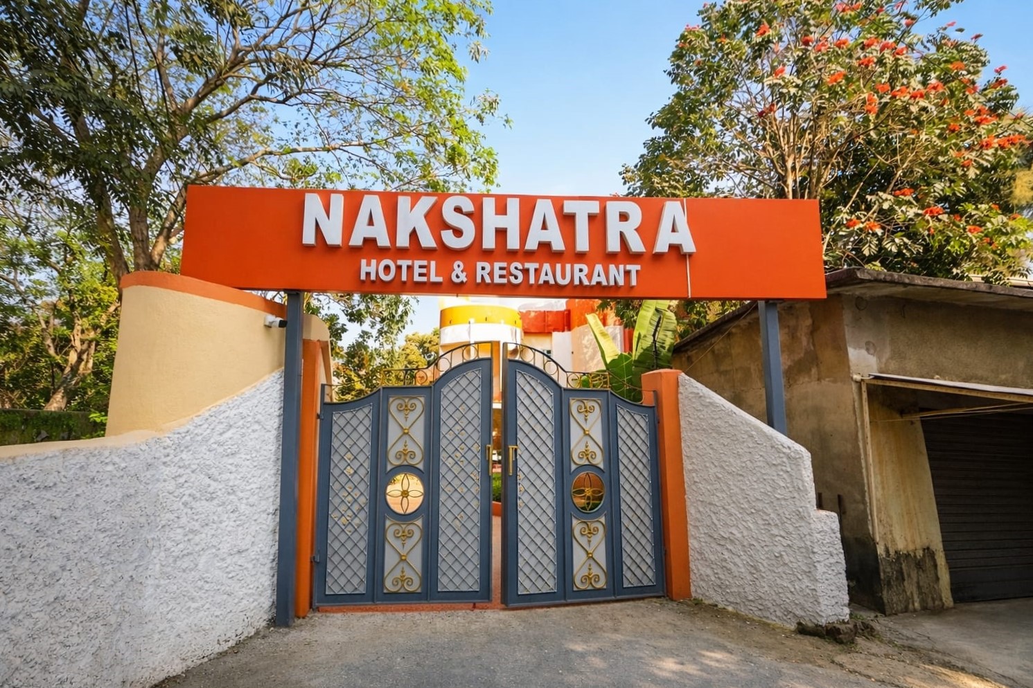 Nakshatra Restaurant Dining Area